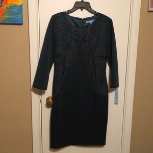 Antonio Melani Hunter Green Long Sleeve Dress